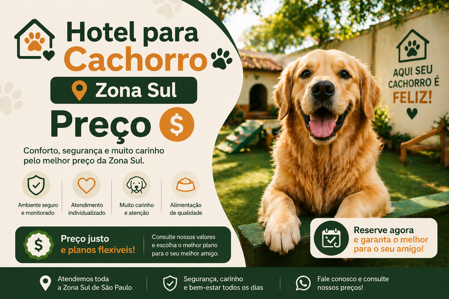 Hotel para Cachorro Zona Sul Preço